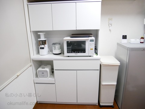 買い換えたセル120オープンボードの食器棚